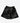 Size: XL | Black Bandana Shorts