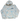 Size: Small | Grey/Blue AOP Hoodie