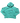 Size: Large | EE Basic Hoodie Turquoise