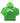 Size: Medium | Slime Green Web Hoodie