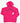 Hot pink Spyder hoodie with black logo, all-over rhinestone accents, and attached brand tag