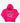 Bright pink hoodie with comic-style 'pow!' text, white spiderweb graphic, and colorful stars.