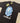 Size: Medium | Universal Blue Big Logo Camo Black Tee