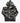Size: Medium | Black/White ABC Camo Shark Zip Up