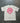 Size: Small | White Pink Faded Horseshoe Tee