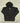Size: Small | Black/White Satin Appliqué Pullover Hoodie (FW24)