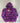 Size: Medium | Violet Camo Shark Full Zip Up Hoodie