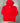 Size: Medium | Red Satin Appliqué Hoodie (FW24)